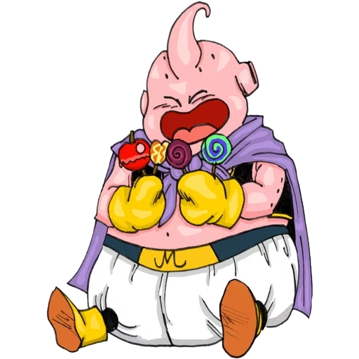 маджин, majin buu, маджин буу, маджин буу арт, драконий жемчуг