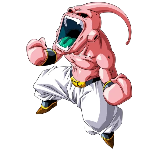 majin buu, маджин буу, неко маджин, kid buu аниме, драконий жемчуг