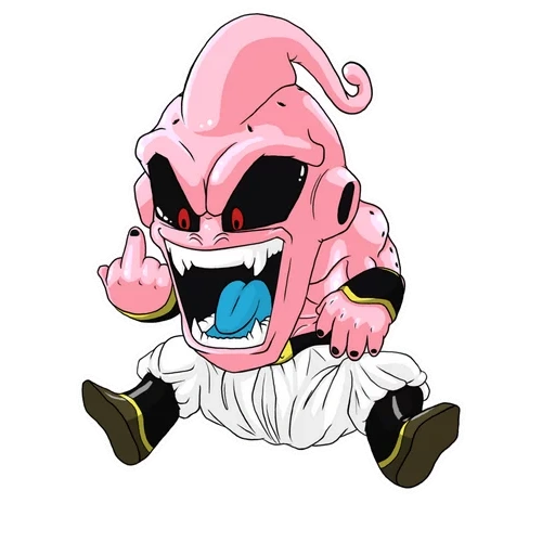 boo, majin, majin buu, majin buu kid, fictional character