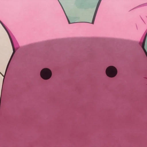 розовая кошка обои, аниме, моккэ ханако, человек, крик мемы