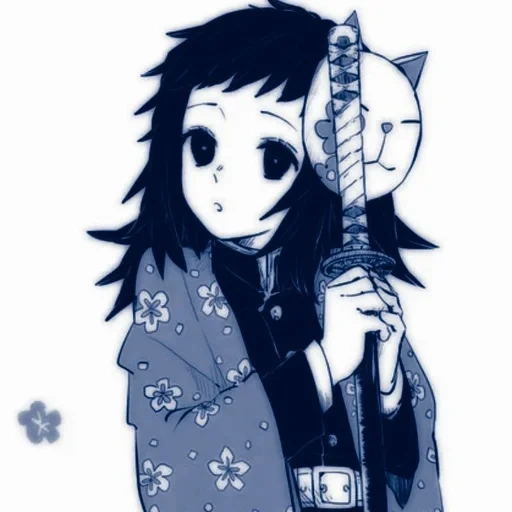 diagram, anime girl, karakter anime, mako urin tikus setan, makomo memotong pedang iblis