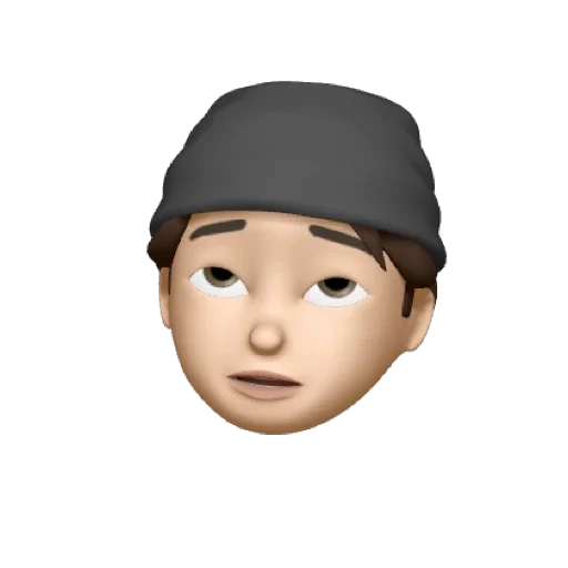 gesicht, asiatisch, xkubee, mensch, bild des emoji mannes