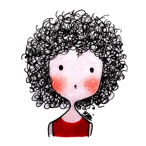 filles, cheveux bouclés, cheveux bouclés, fille aux cheveux bouclés, motifs pour les filles avec des cheveux bouclés