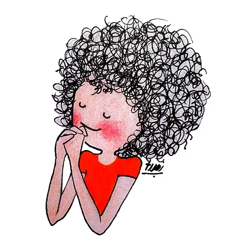 girl, curly hair, girl with curly hair