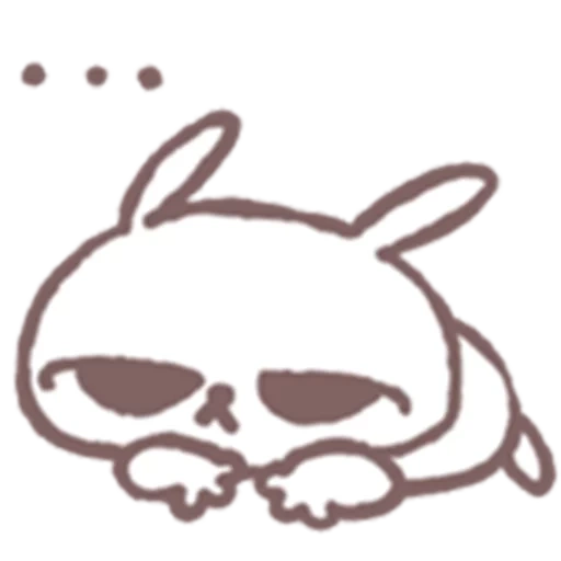 chibi, coniglio, disegni di kawaii, marshmallow e cucciolo