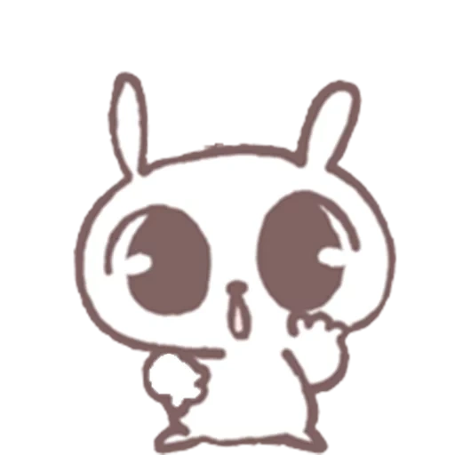 lapin, dessins kawaii, dessins mignons, pour esquisser mignon, dessins esquisse avec un crayon de nyashy