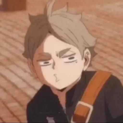 sugawara, sugawara senpai, tangkapan layar sugawara, anime voli ogawa, anime voli sugawara