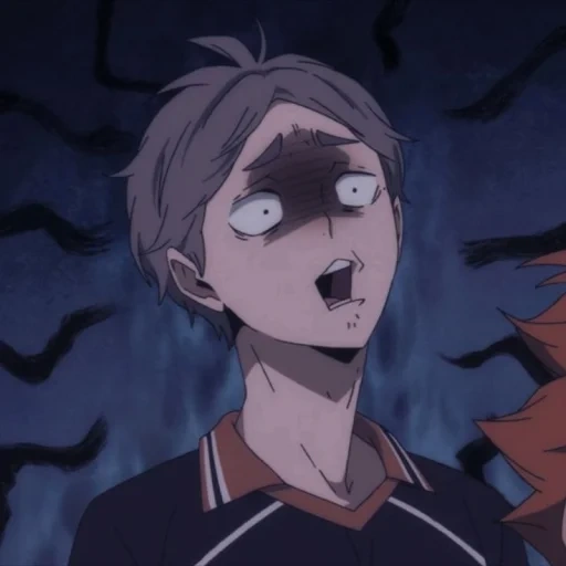 foto, bobata kazuma, o anime é engraçado, anime haikyuu, vôlei de anime