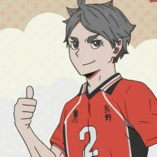 haikyuu, sugavara, anime volleyball, volleyball haikyuu, sugavara vollwachstumsvolleyball