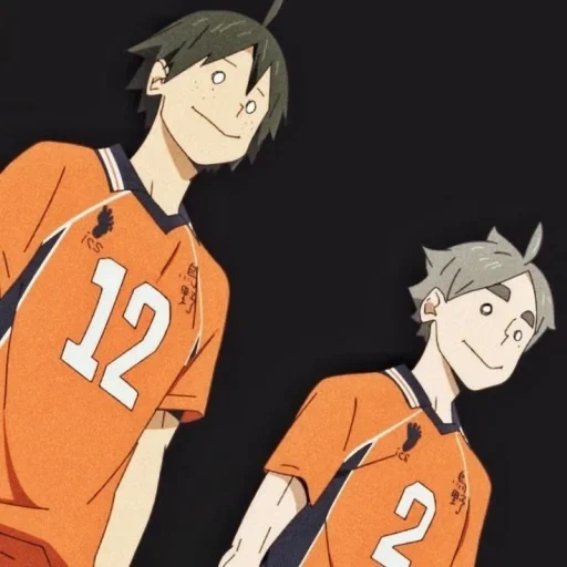 haikyuu, anime volleyball, volleyball haikyuu, anime volleyball sugavara, yamaguchi tadashi sugavara