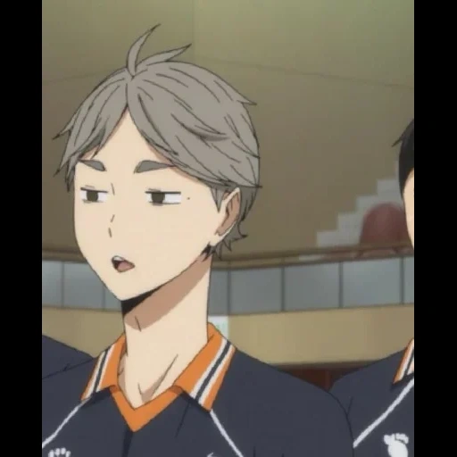 haikyuu, sugawara, elizabeth ii, haehisa sugawara, voli karakter anime