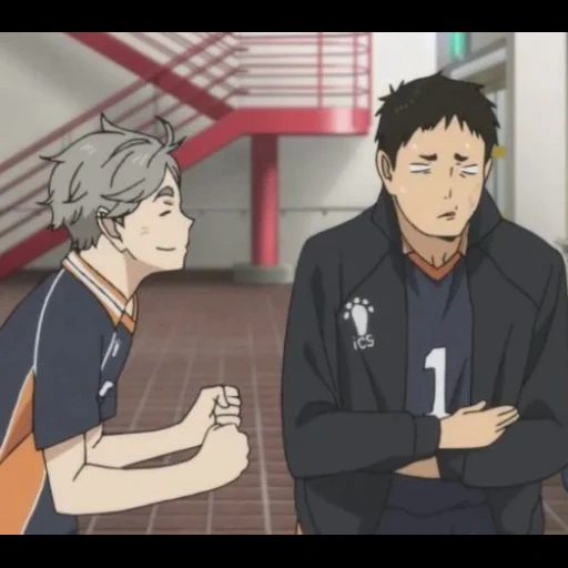 haikyuu, kanehara, viria 13 haikyuu, voleibol marino, voleibol de animación chi chi