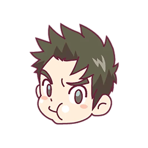 ishimaru chibi, karakter chibi, karakter anime, kuro tetsuro chibi, karakter gambar anime