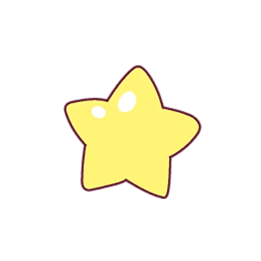 star, sprocket, yellow star, important asterisk, cartoon star