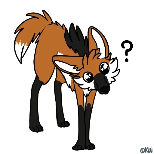 fox, frie convention, mane wolf art, frie club expo forum, maned wolf reference