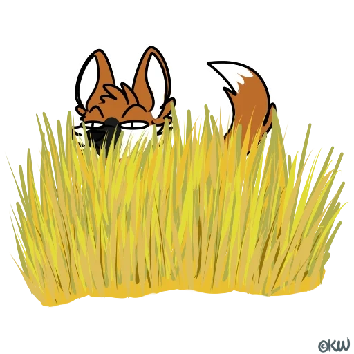 fox, anime, art du renard, les animaux sont mignons, illustration de renard