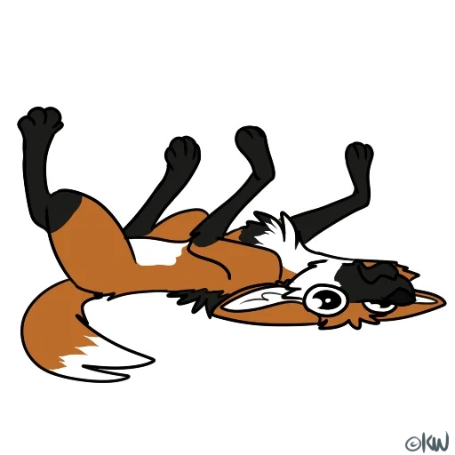 fox, animation, fry fox, fox cartoon, fox illustration