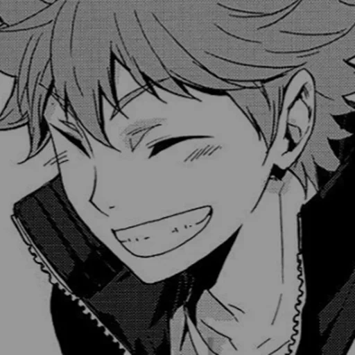 рисунок, аниме haikyuu, hinata shouyou, haikyuu hinata, black clover manga