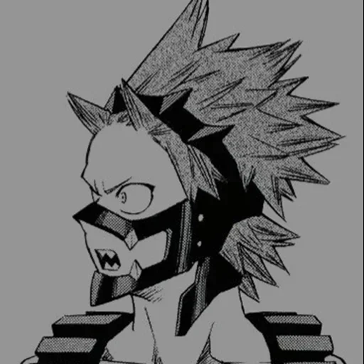 mga kirishima cartoon, my hero academy, my hero academia manga, sheng mu ba gou ba mu min dian, spot my hero college cartoon