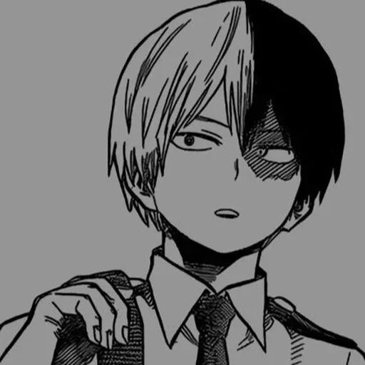 bild, todoroki, anime zeichnungen, todoroki shoto, anime charaktere