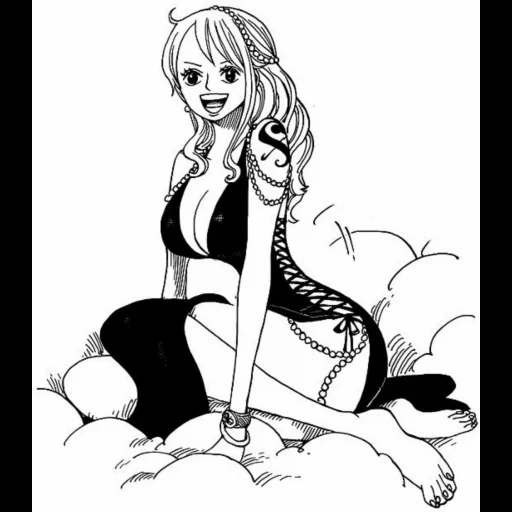 ван пис 81, ван пис nami, девушки аниме, one piece манга, водолей хвост феи манга