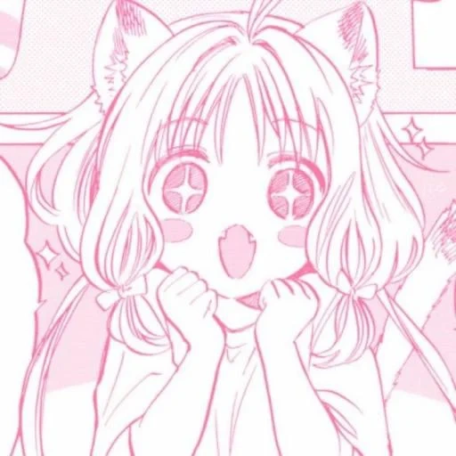 imagen, manga de anime, ahegao neko, dibujos de anime, anime lindos dibujos