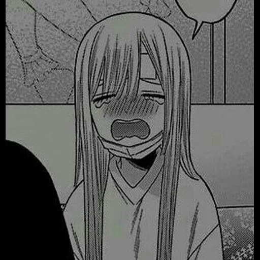 anime, mangá, foto, mangá de anime, o mangá está triste