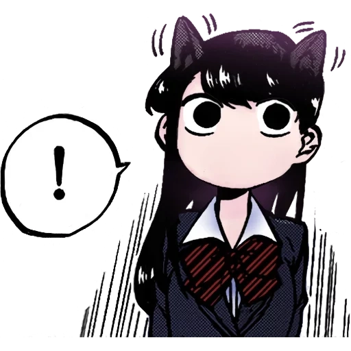 picture, komi san, komi-san, komi shouko, komi san ears