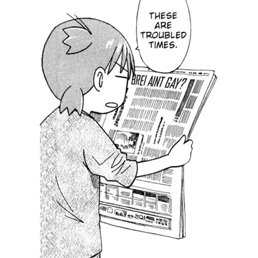 mangá, mangá de anime, jornal de mangá, gazeta de anime, a forma da voz do mangá