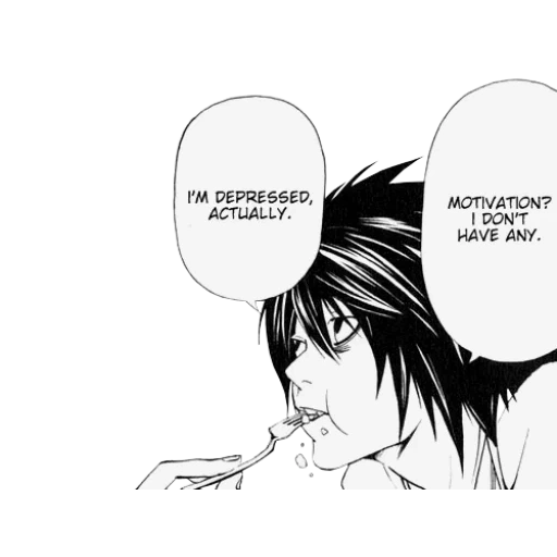 death note, l death note, motivational manga, mang's death notebook, l