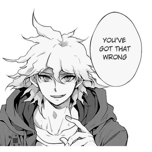 manga nagito, manga komaad nagito, ikon manga danganronpa, manga danganronpa nagito, danganronpa trigger happy havoc