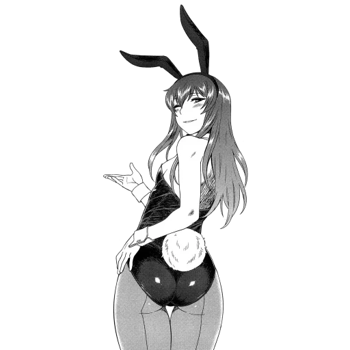 anime kunst, anime charaktere, anime seishun buta yarou wa bunny