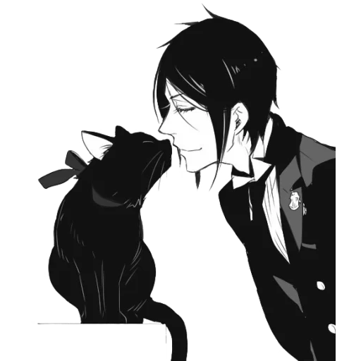 sebastian michaelis, anime di maggiordomo nero, sebastian michaelis alcuni, anime di sebastian michaelis, butler oscuro sebastian