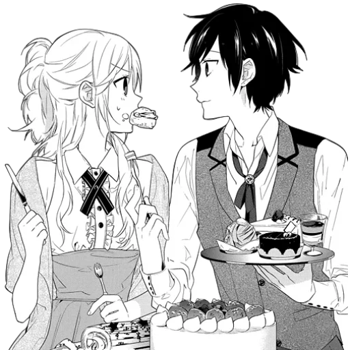 horimiya, manga de anime, horimium manga, yanagi khorimiy, anime khorimiy