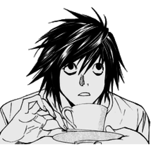 death note, l nota di morte, nota di morte l, disegni di death note, mang light death note