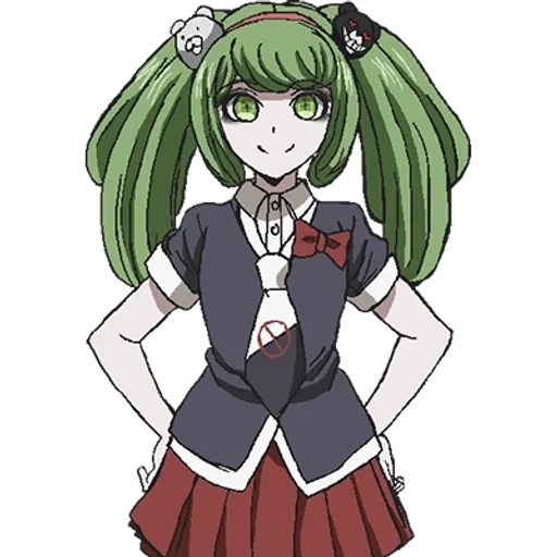 monaca towa, danganronpa monaco, monica danganlumpa, monaco tova sprite, danganronpa trigger felice havoc