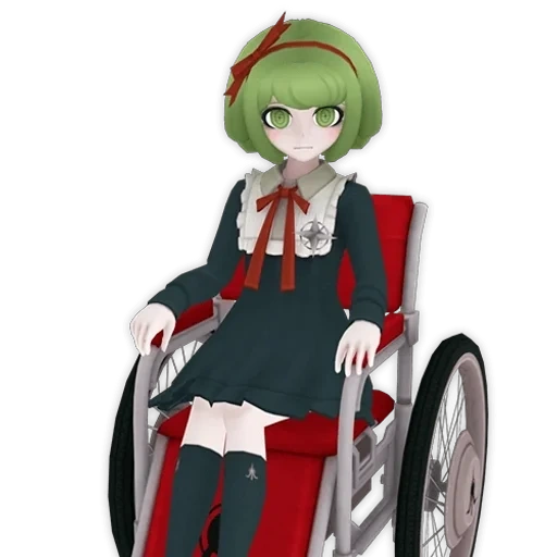 danganronpa homestuck, personagem de dangan longpa libra, o final ruim de dan ganlongpa, danganronpa trigger happy havoc, cadeira de rodas mônaco danganronpa