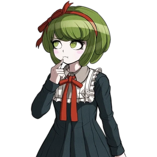 monaca towa, danganronpa v 3, monaca towa sprites, sprite dan gan long pa, danganronpa tririgger happy havoc