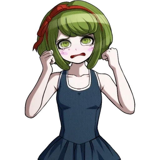 mônaco towa, personagem de anime, monica dangalompa, dangan long pamonakatova, mônaco danganronpa sprite