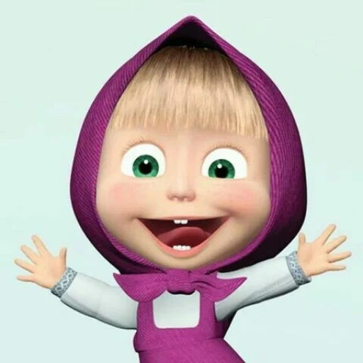 masha and the bear, masha and the bear face masha, masha, cartoons, masha et l'ours masha