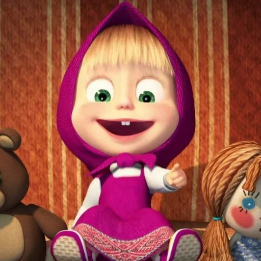 serial animasi masha dan bear, masha dan bear, masha dan seri beruang baru, kartun masha, kartun masha dan beruang