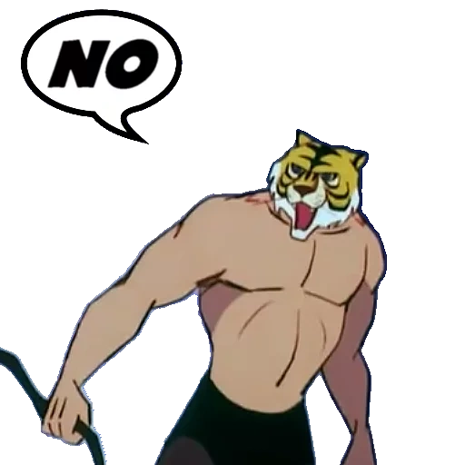 tiger man, тигр аниме, tiger mask аниме