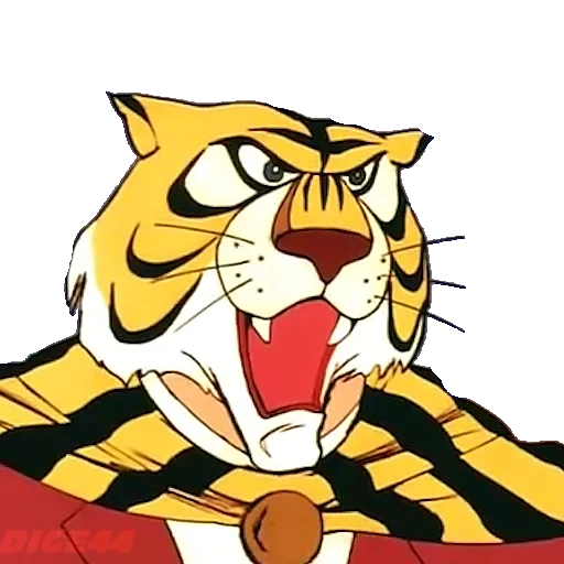 tiger, тигр аниме, маска тигра аниме, тигровая маска тоби