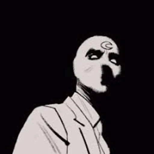 nope, anime, le persone, volto di mark spector, jack moon knight