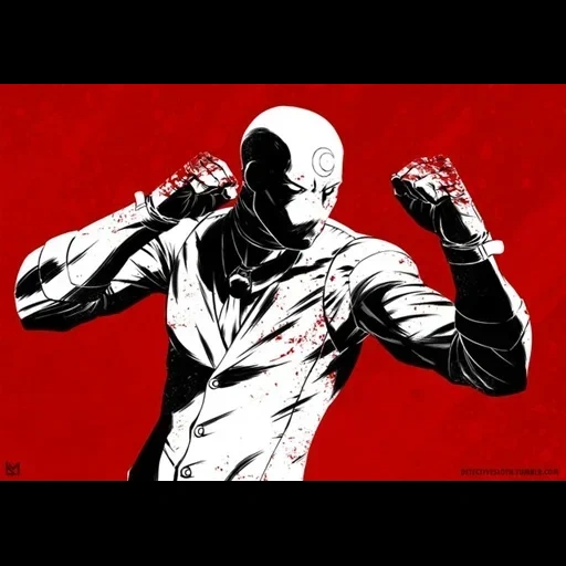 the moon knight, saitama peitsche, nicolas flamel, herr knight marvel, mr knight der mondritter