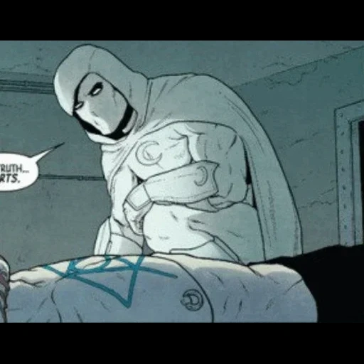 komik batman, ksatria bulan, komik moon knight, mark spector moon knight