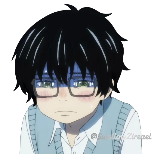 anime, gambar, ray kiriyama, sangatsu no lion, march lev kiriyama