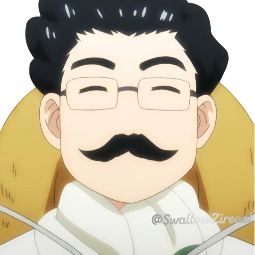 asian, human, anime uncle, anime ojisan to marshmallow, uncle marshmallows ojisan to marshmallow