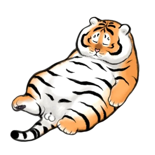 тигр детский, толстый тигр, тигр тигренок, пухлый тигр bu2ma, толстый тигр bu2ma