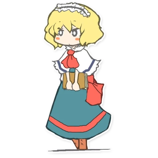 touhou project, touhou reimu, alice margatroid sprite, touhou hourai doll, аниме арта